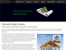 Tablet Screenshot of coloradoenergyanalysts.com